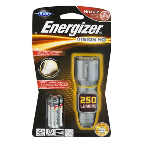 Save on Energizer Vision HD Flashlight 250 Lumens Order Online Delivery ...