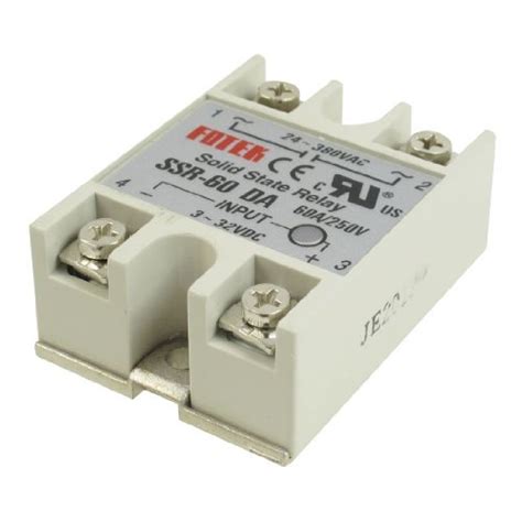 3NH Single Phase Solid State Relay AC 24V 380V Output SSR 60DA 60A