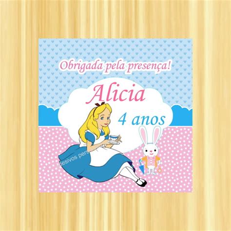 Tag De Agradecimento Alice No Pa S Das Maravilhas Elo