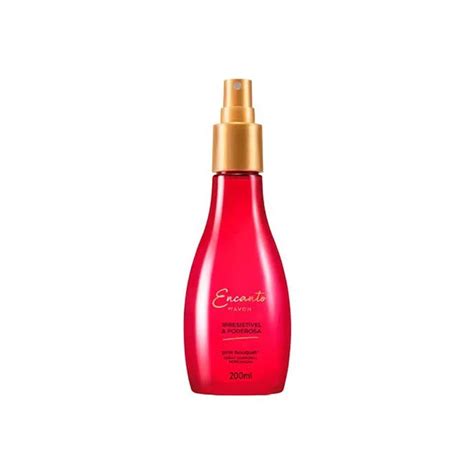 Spray Corporal Perfumado Avon Encanto Irresist Vel Poderosa Ml