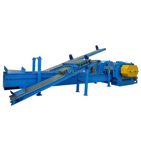 Waste And Used Tire Cutting Machine Rubber Powder Production Line