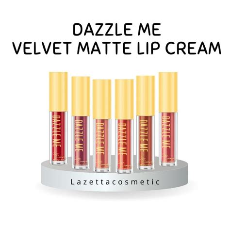 Jual Dazzle Me Velvet Matte Lip Cream Lip Cream Dazzle Me Dazzle Me