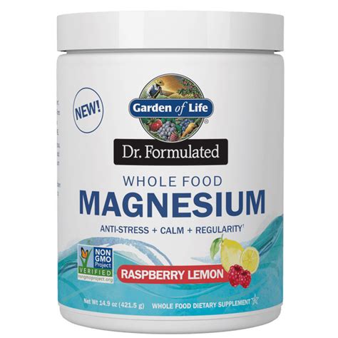 Magnesium Powder Rasberry Lemon Every Health