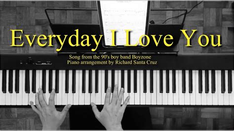 Everyday I Love You Free Lead Sheet Youtube