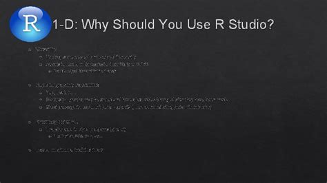 Introduction To R Studio Basic Features Rudimentary Data