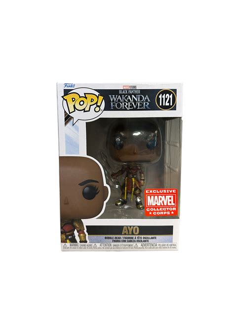 Ayo 1121 Funko Pop Black Panther Wakanda Forever Marvel Collecto