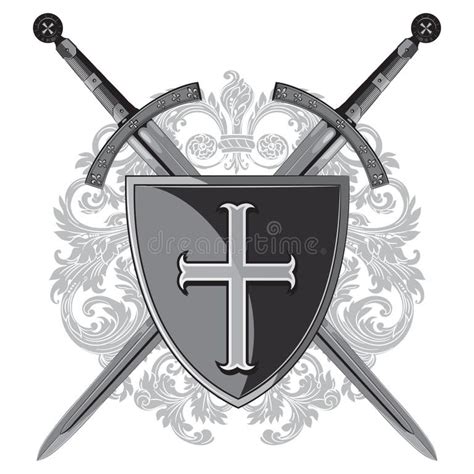 Sword Catholic Cross Stock Illustrations 572 Sword Catholic Cross