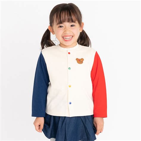 ホットビスケッツ HOT BISCUITS 接結天竺素材 ワンポイントカーディガン マルチカラー ファッション通販 MAGASEEK マガシーク