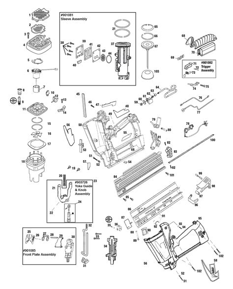 Buy Paslode Im200li 918000 18 Ga Cordless Li Ion Brad Nailer Replacement Tool Parts Paslode