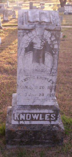 Henry Clay Knowles 1861 1911 Mémorial Find A Grave