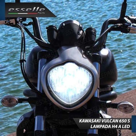 Conversione Fari Full LED 6000K CANBUS Per KAWASAKI Vulcan S 650 2014