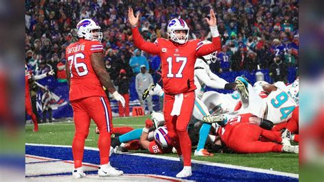 Bills Clinch 4th Straight Playoff Berth Beat Dolphins 32 29 Wny News Now