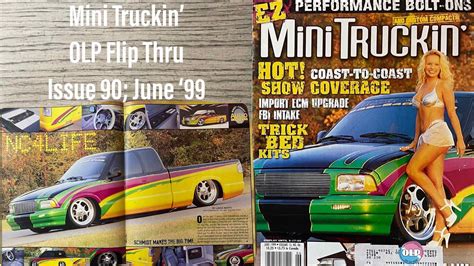 Mini Truckin Magazine Issue June Youtube