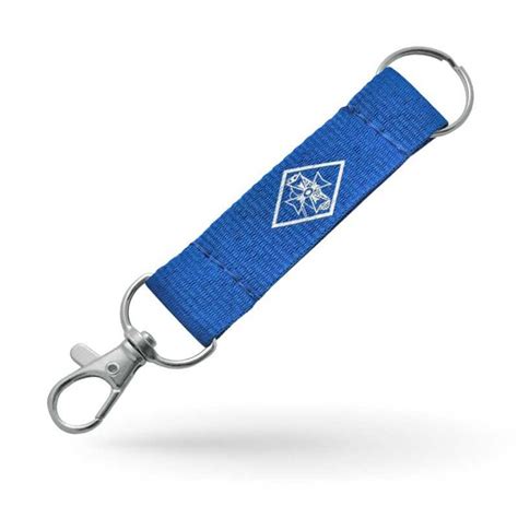 Karabiner Schlüsselanhänger Lanyard mit Siebdruck AHK