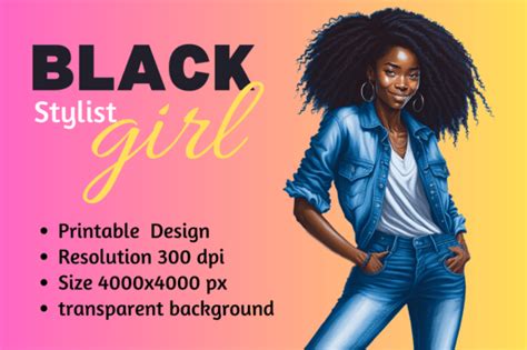 8 Young Black Model Girl Designs And Graphics