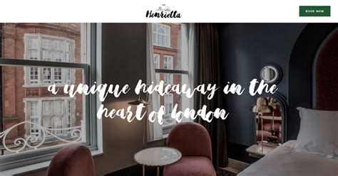 Boutique Hotel | Henrietta Hotel | Central London, Covent Garden