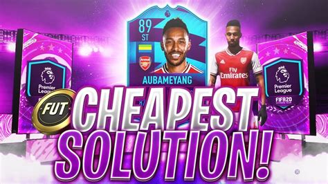 89 Aubameyang Potm Sbc Cheapest Solution Fifa 20 Ultimate Team