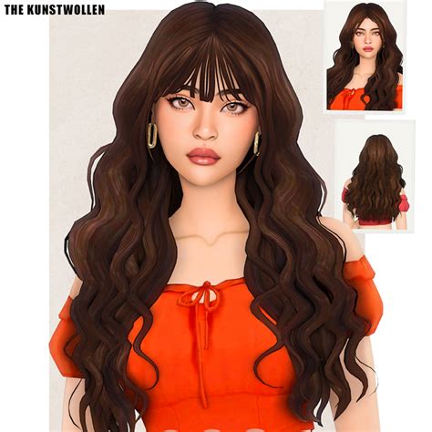 Install Olivia hair set - The Sims 4 Mods - CurseForge