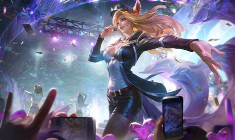 Wild Rift News On Twitter Splash Art Para Ahri Pop Star Chroma