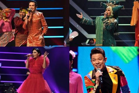 Senarai Lagu Tugasan Konsert Minggu Separuh Akhir Gegar Vaganza