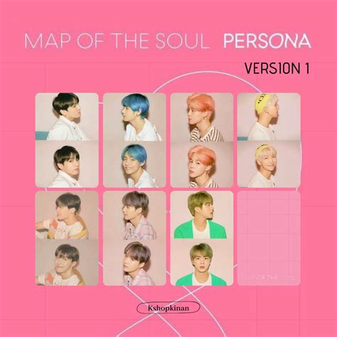 Jual Photocard Bts Map Of The Soul Persona Unofficial Photocard Bts