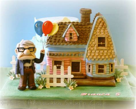 Carl Fredricksens House As Cake Between The Pages Blog