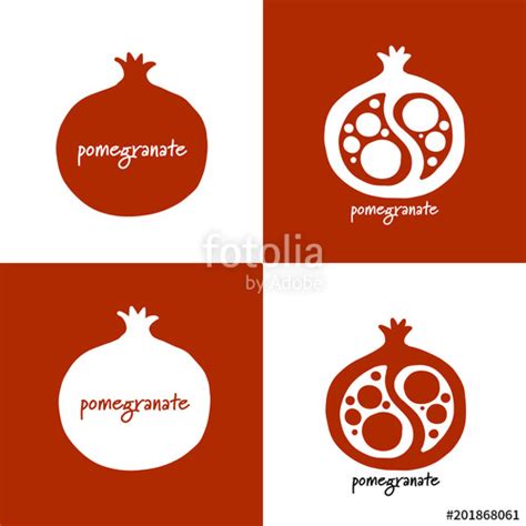 Pomegranate Logo Vector at Vectorified.com | Collection of Pomegranate ...