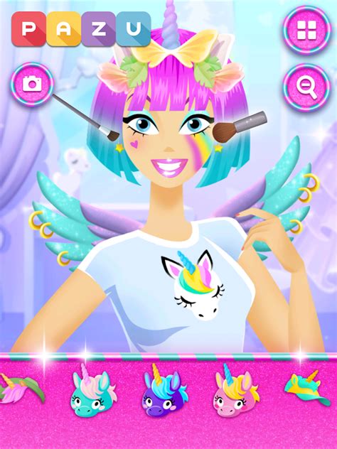 Makeup Girls - Unicorn dress up games for kids for Android - Download