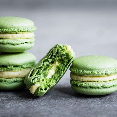 Matcha Macarons With Mango Buttercream Plus Tips For Perfect French