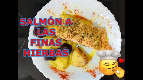 SALMÓN AL VAPOR A LAS FINAS HIERBAS EN MAMBO Receta paso a paso