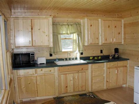 Kitchen Cabinets - Viking Log Furniture