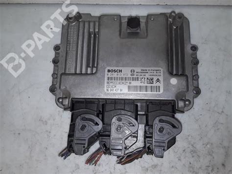 Engine Control Unit Ecu Peugeot I A C Hdi B