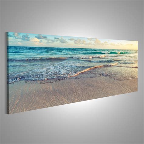 Islandburner Tableau Tableaux Sur Toile Plage De Sable De La Mer Image