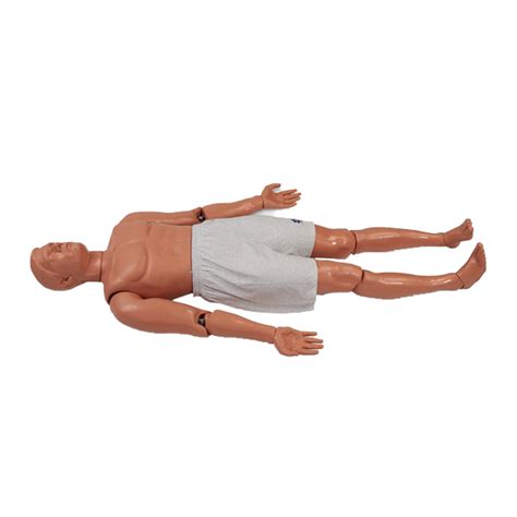 Simulaids Rescue Randy Combat Challenge 165 Lb Adult Manikin Aed