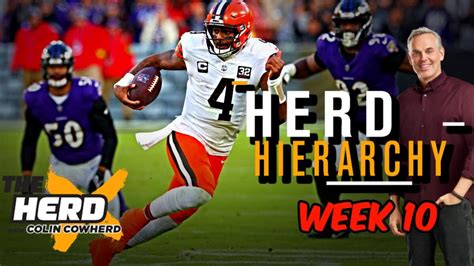 Herd Hierarchy Colin Cowherd Ranks The Nfls Top 10 Teams After Week 10 Rfoxsportsradio