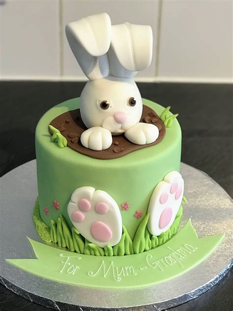 Cute Bunny Rabbit Theme Cake Artofit