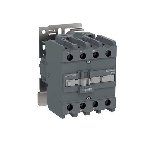Contactor,EasyPact TVS,4P(2NO+2NC),AC-1,80A,220V Schneider Electric ...