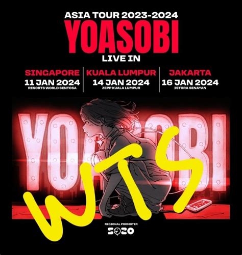 Yoasobi Tickets Malaysia Tickets Vouchers Event Tickets On Carousell