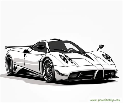 Pagani Huayra Cool Car Drawings Pagani Car Drawings