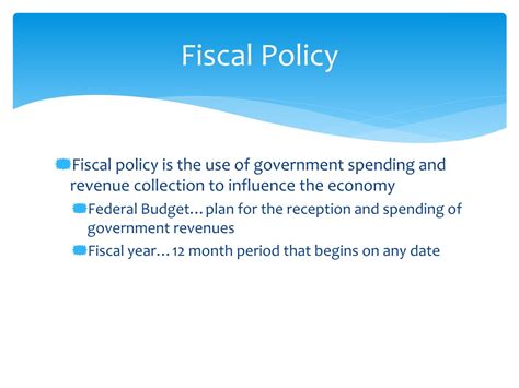 Ppt Fiscal Policy Powerpoint Presentation Free Download Id 9585316