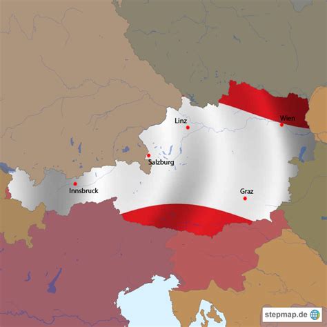 Stepmap Sterreich Landkarte F R Sterreich