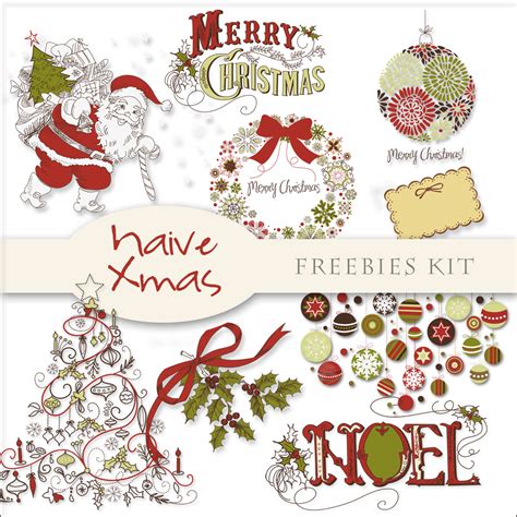 Scrap Dot Freebies Naive Xmaskit