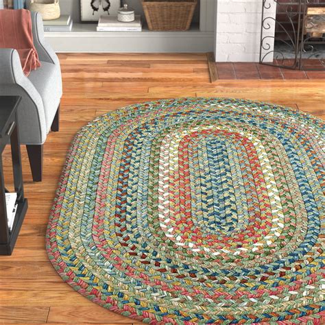 Andover Mills™ Orval Handmade Green Indoor/Outdoor Rug & Reviews | Wayfair