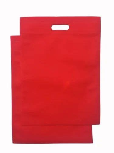 Plain D Cut Non Woven Shopping Bag At Rs 139 Kg D Cut Non Woven Bags