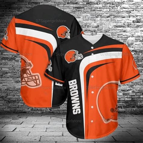 Cleveland Browns Nfl Football Baseball Jersey For Fans 272 Meteew