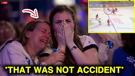 Adam Johnson Hockey Accident Video