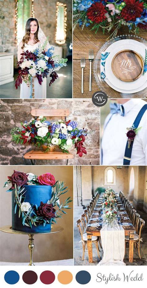 Wedding Trends 10 Fantastic Burgundy Color Combos For 2022 Burgundy