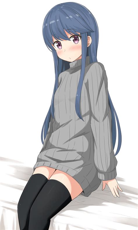 Yuru Camp Artwork Digital Art Anime Girls Rin Shima Anime