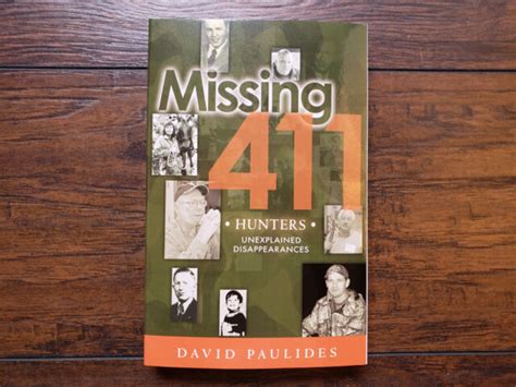 New Missing David Paulides Hunters Disappearances Paperback Book