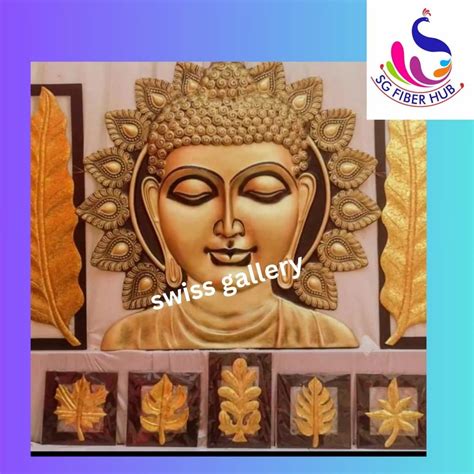 Fiber Frp Buddha Wall Mural For Home Decor At Rs 6500 Piece In